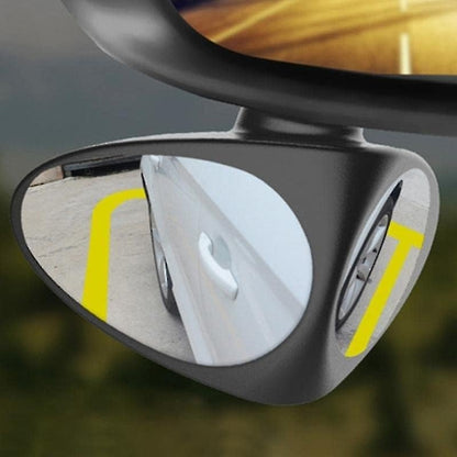 Adjustable Dual-Angle Blind Spot Mirror for Wider Side Visibility