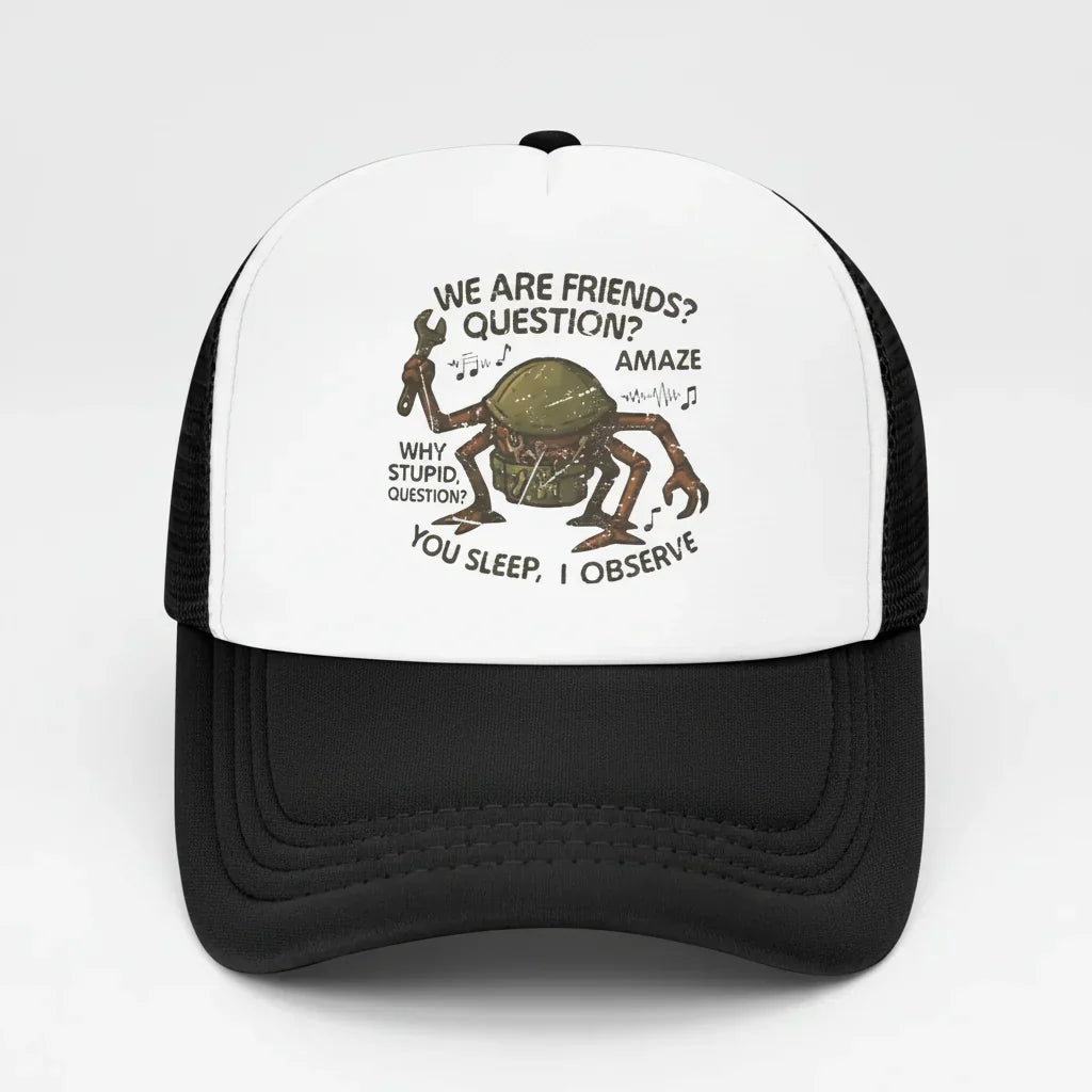Verstellbare Mesh-Trucker-Baseballkappe