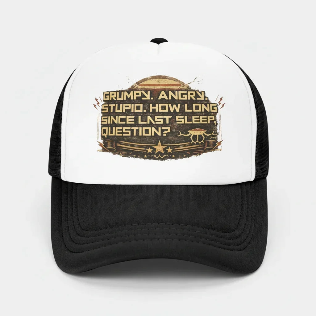 Verstellbare Mesh-Trucker-Baseballkappe