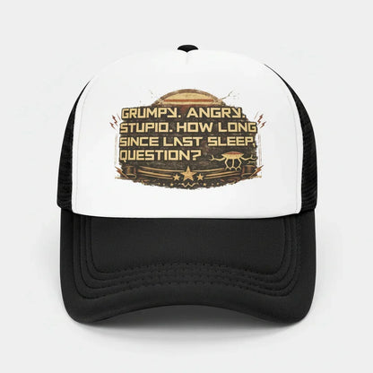 Verstellbare Mesh-Trucker-Baseballkappe