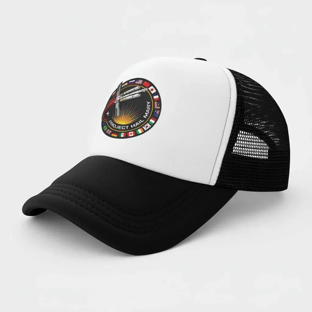 Verstellbare Mesh-Trucker-Baseballkappe