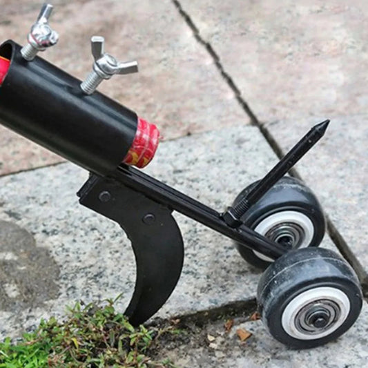 Adjustable Rolling Weed Remover Tool for Garden Joints and Patios