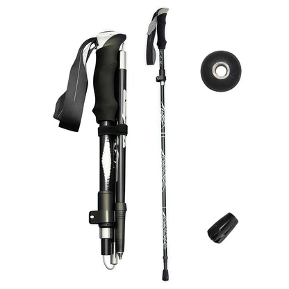 Adjustable Telescopic Hiking Poles Lightweight Durable Trekking Sticks