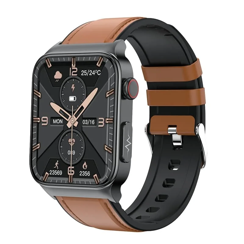 Advanced Health Monitoring Smartwatch with ECG Tracking