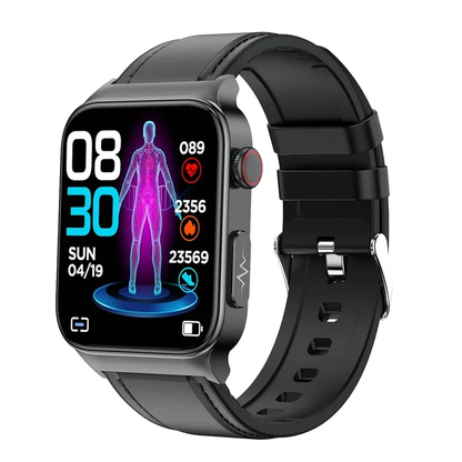 Advanced Health Monitoring Smartwatch with ECG Tracking