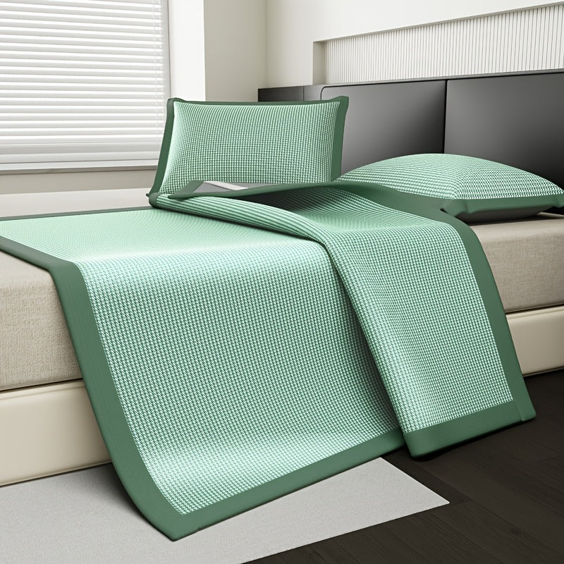 AeroCool Cooling Mattress Protector Ice Silk Bed Cover Set