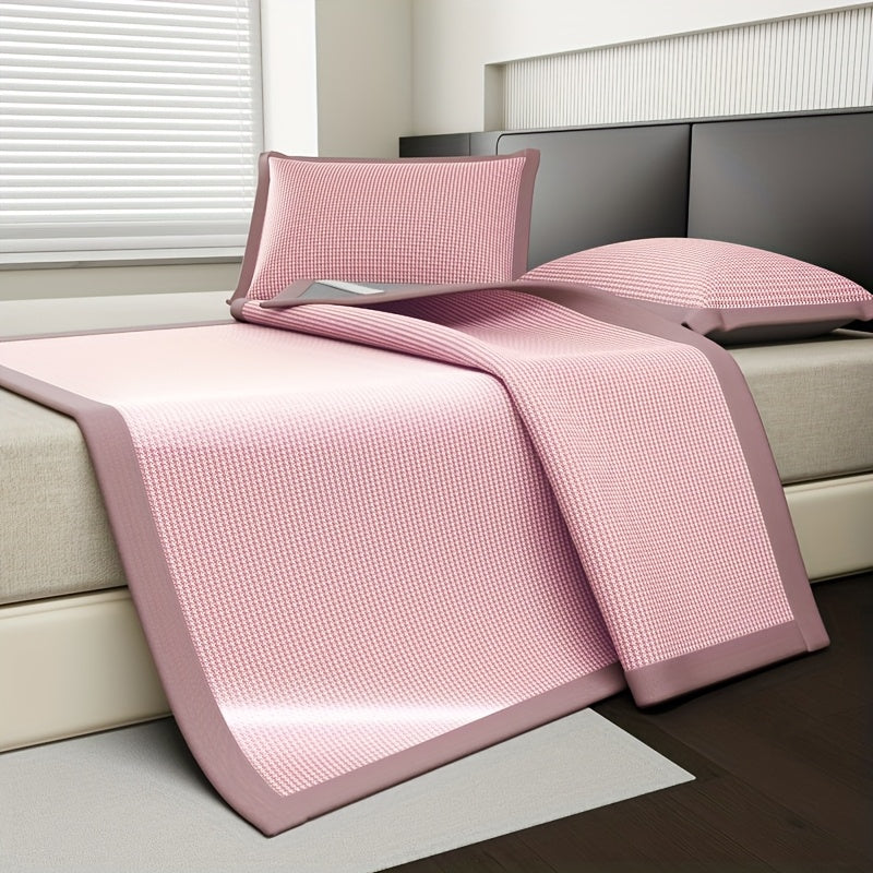AeroCool Cooling Mattress Protector Ice Silk Bed Cover Set