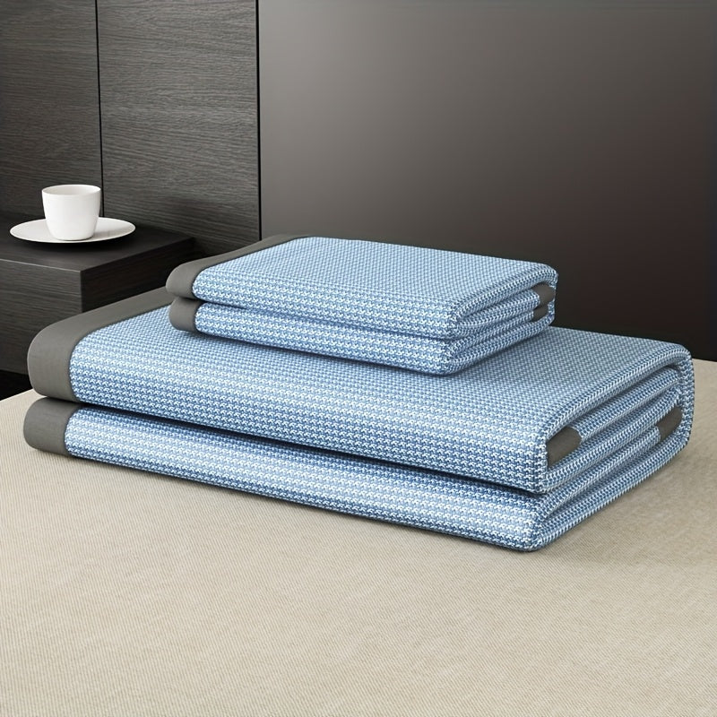 AeroCool Cooling Mattress Protector Ice Silk Bed Cover Set