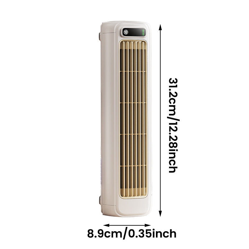 AirWave Portable Rechargeable Air Conditioner Mini Cooling Fan with 12 Hour Battery