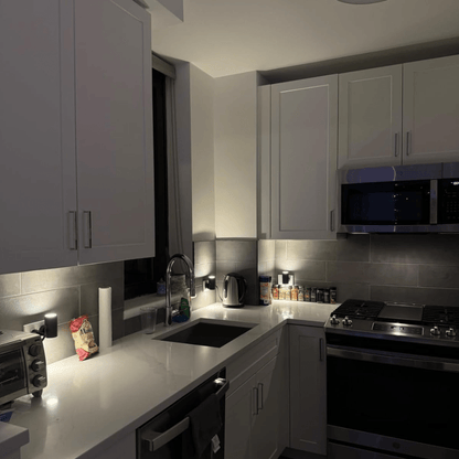 Alova LED Plug In Wall Light Dimmable Sensor Lamp for Hallways Bedrooms and Stairs