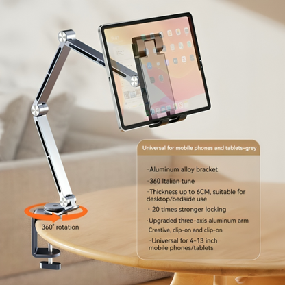 Altivo 360 Degree Adjustable Aluminium Tablet and Phone Stand Holder