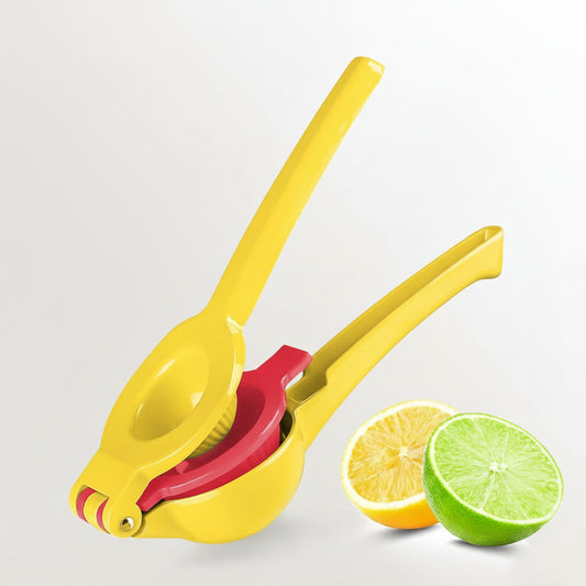 Exprimidor manual de limones de aluminio, exprimidor de cítricos de presión, herramienta de cocina