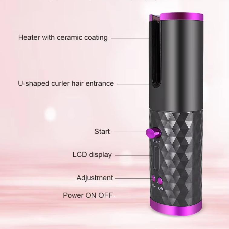 Amara Wireless Automatic Curling Iron