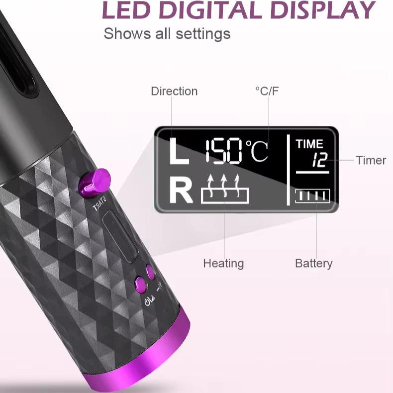 Amara Wireless Automatic Curling Iron