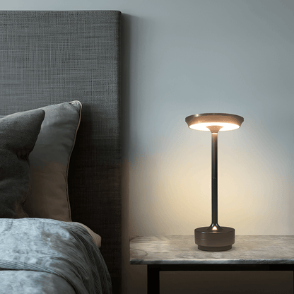AmiGlow Rechargeable Wireless LED Table Lamp with Touch Brightness Control
