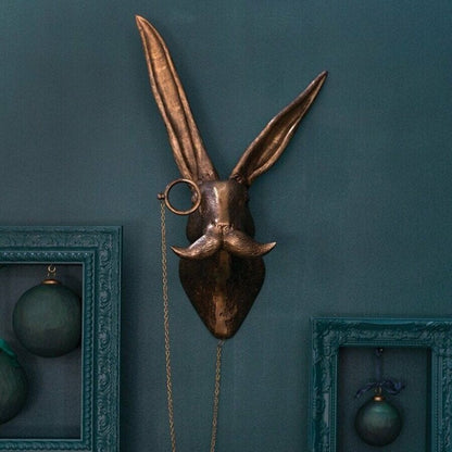 Animal Head Wall Decor Stylish Playful Resin Wall Art
