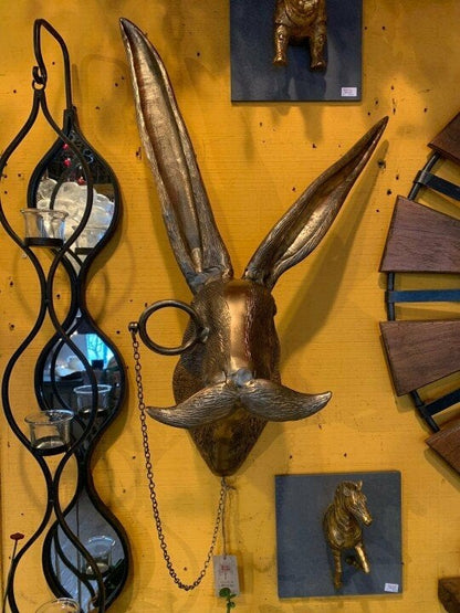 Animal Head Wall Decor Stylish Playful Resin Wall Art