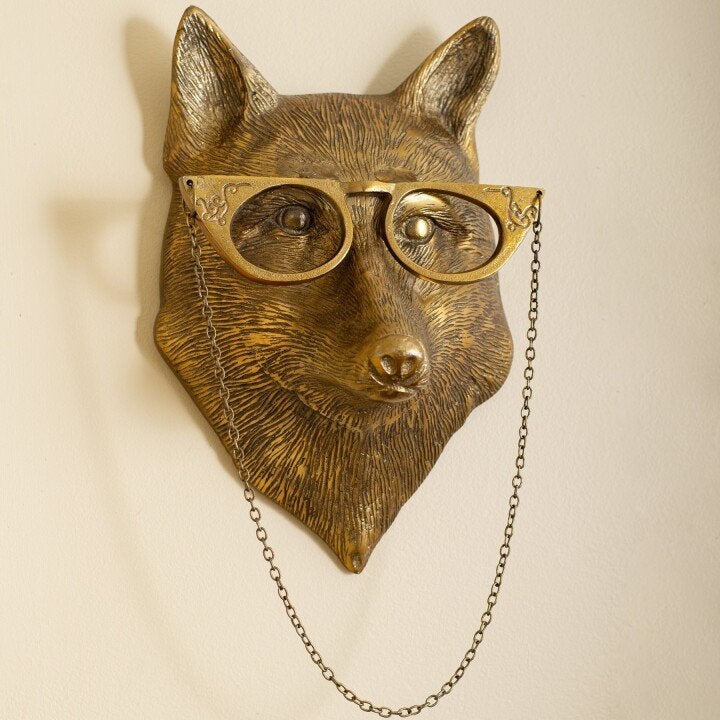 Animal Head Wall Decor Stylish Playful Resin Wall Art