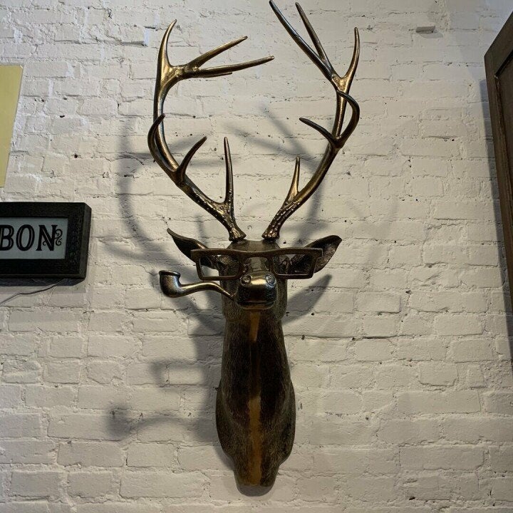 Animal Head Wall Decor Stylish Playful Resin Wall Art