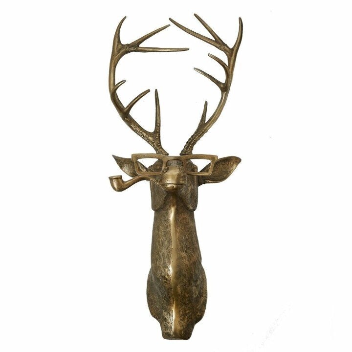Animal Head Wall Decor Stylish Playful Resin Wall Art
