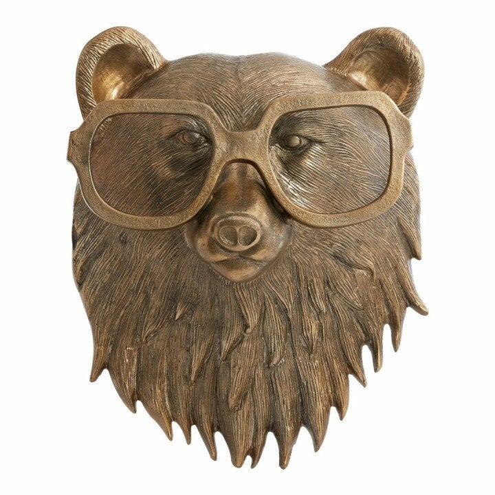 Animal Head Wall Decor Stylish Playful Resin Wall Art