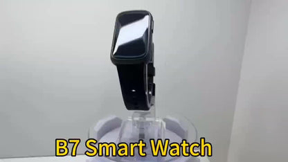AquaFit Waterproof Smartwatch Fitness Tracker with Long Battery