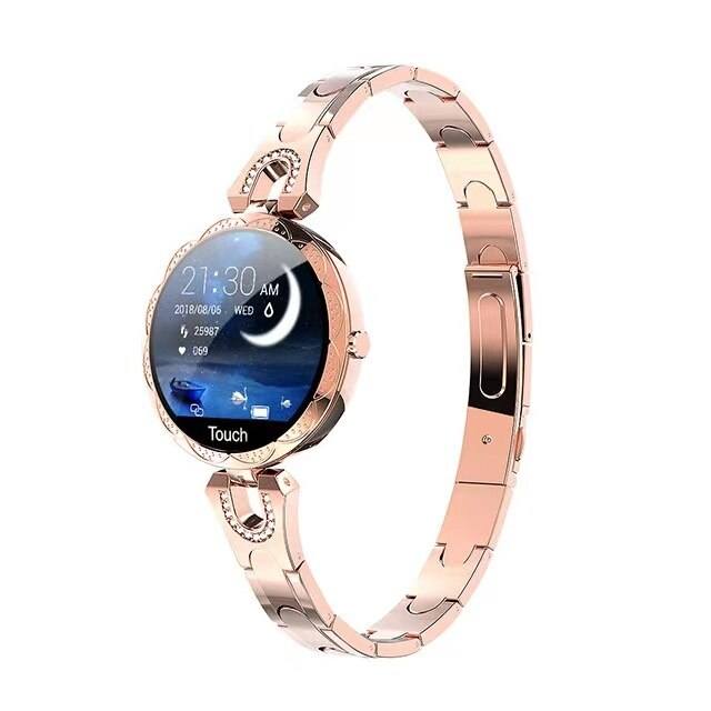 AquaFit Women's Waterproof Fitness Smartwatch