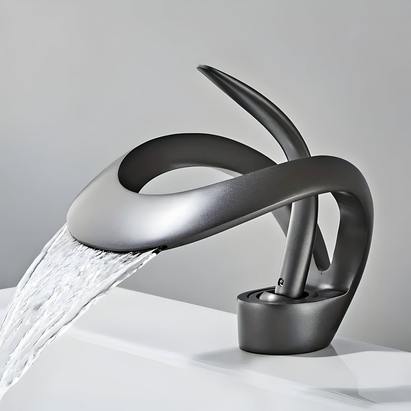 AquaGleam Minimalist Bathroom Basin Tap Single Handle Faucet