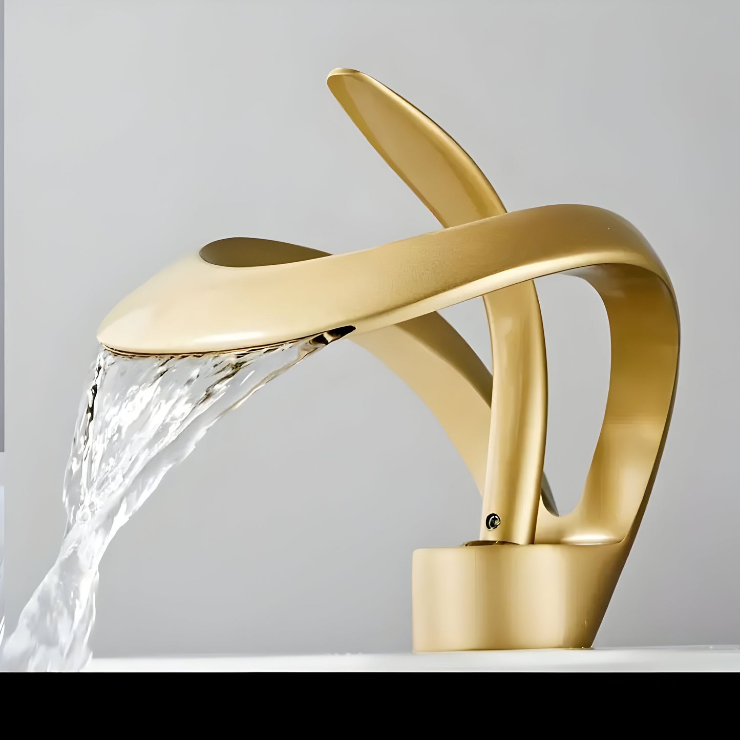 AquaGleam Minimalist Bathroom Basin Tap Single Handle Faucet
