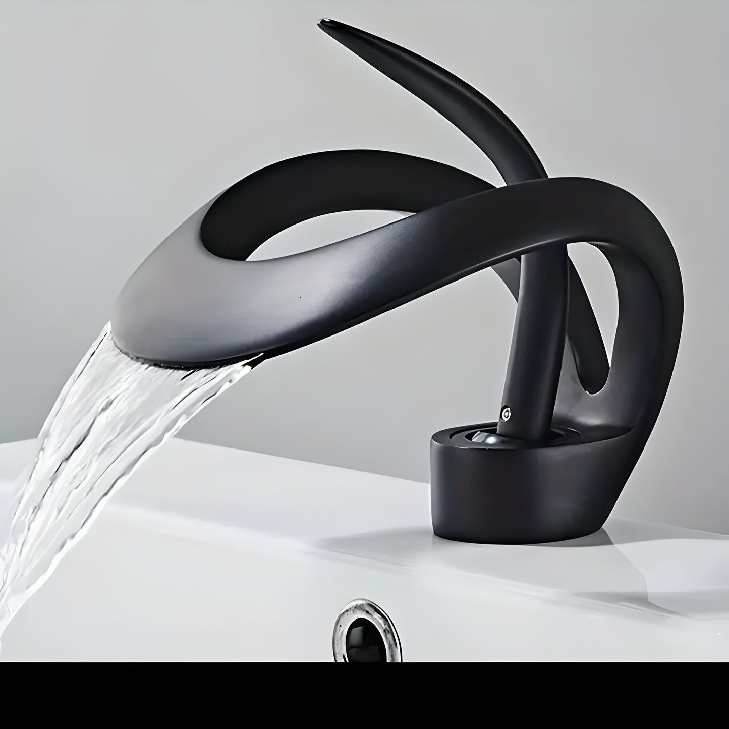 AquaGleam Minimalist Bathroom Basin Tap Single Handle Faucet