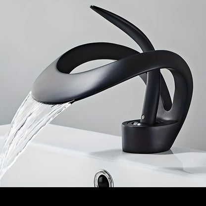 AquaGleam Minimalist Bathroom Basin Tap Single Handle Faucet