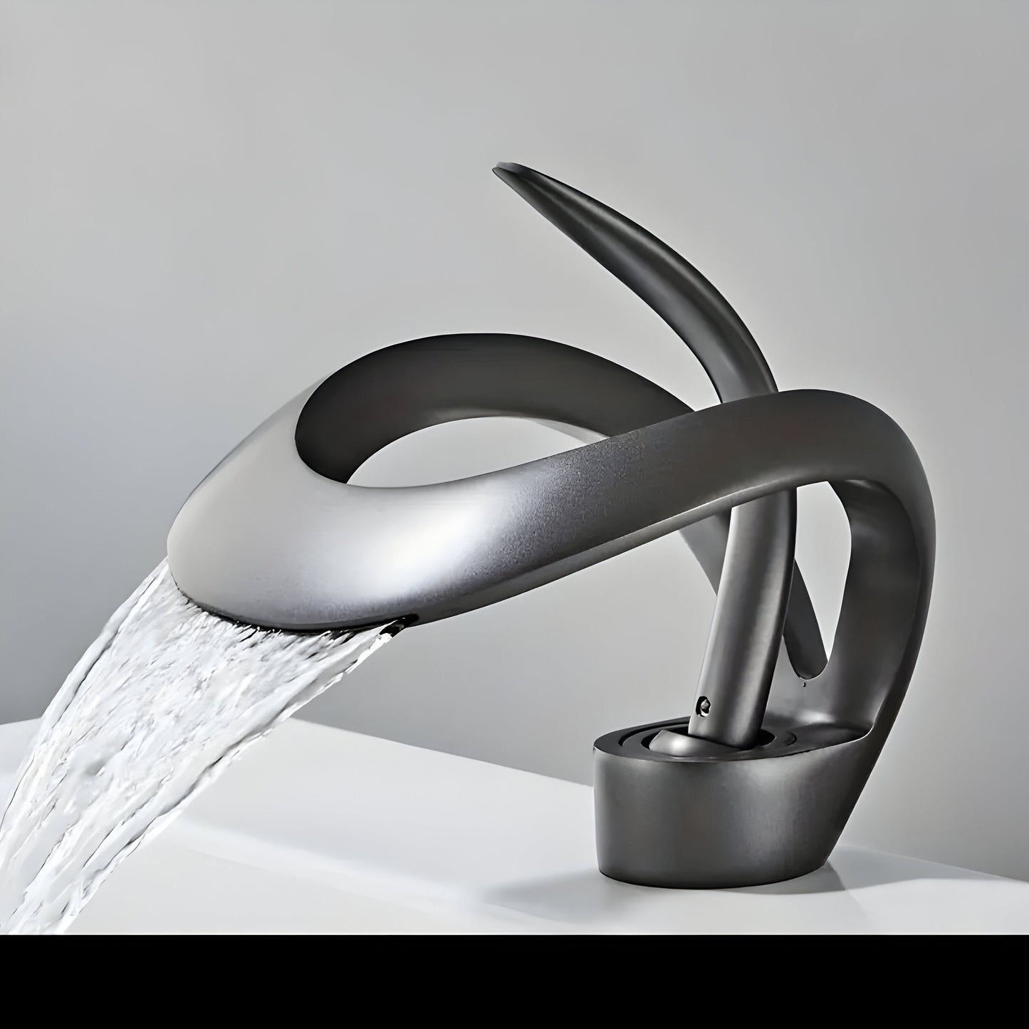 AquaGleam Minimalist Bathroom Basin Tap Single Handle Faucet