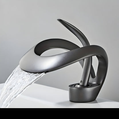 AquaGleam Minimalist Bathroom Basin Tap Single Handle Faucet
