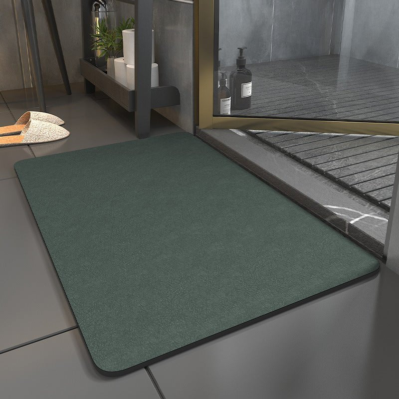 AquaGuard Quick Dry Bathroom Mat Non Slip Absorbent