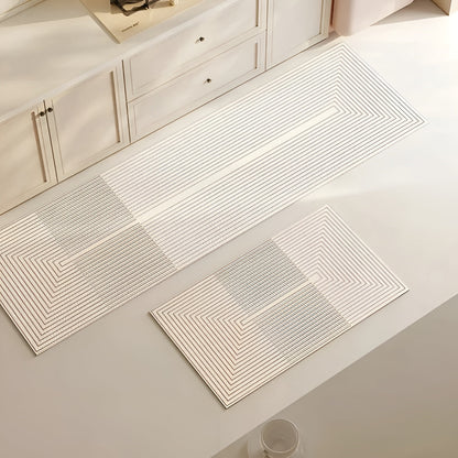 AquaStone Diatomite Bath Mat with Ultra Absorbent Soft Surface and Non Slip Design