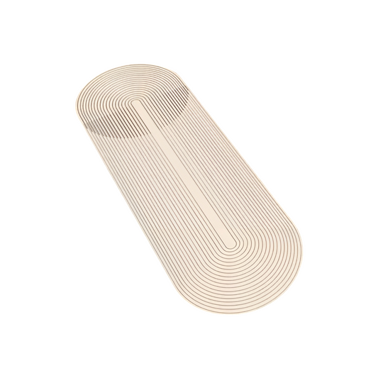 AquaStone Diatomite Bath Mat with Ultra Absorbent Soft Surface and Non Slip Design