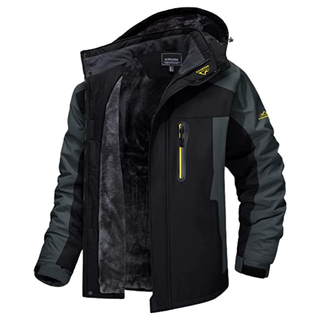 Armin Waterproof Winter Jacket with Warm Insulated Lining