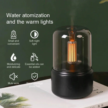 Aromin Portable Mini Aroma Diffuser with Night Light