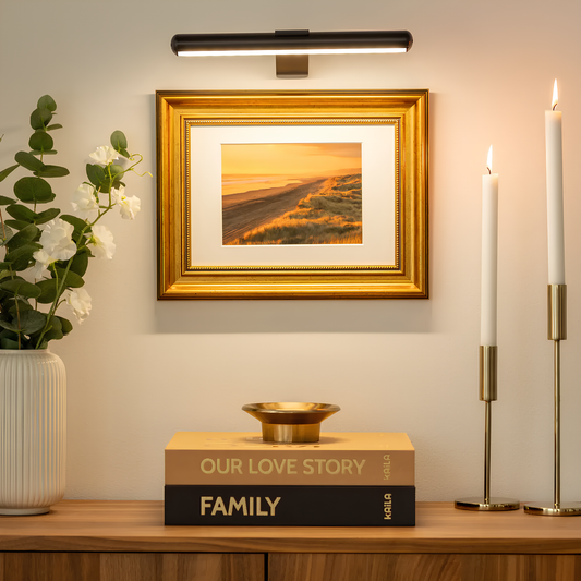 ArtGlow Wireless LED Picture Light with Remote Dimming