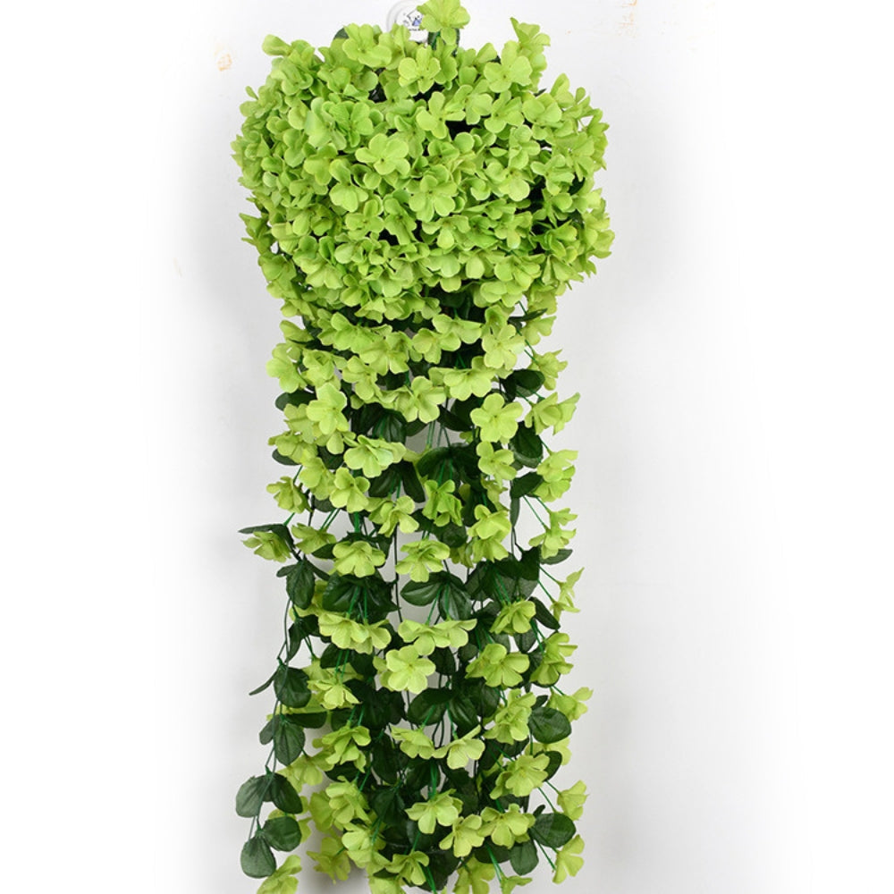 Artificial Cascading Orchid Flowers in Silk-Like Fabric for Indoor and Outdoor Decor
