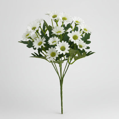 Centre de table en bouquet de marguerites artificielles, décoration intérieure