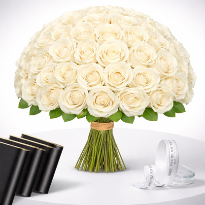 Artificial Rose Bouquet Set 50 Piece Wedding Gift Décor