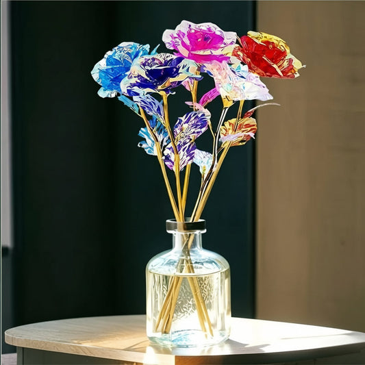 Ramo de rosas artificiales, decoración de mesa, arreglo para regalo