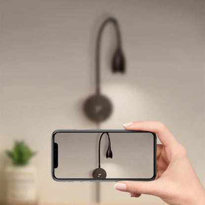AuraGlow Wireless Wall Lamp Rechargeable LED Ambient Light for Stylish Home Lighting