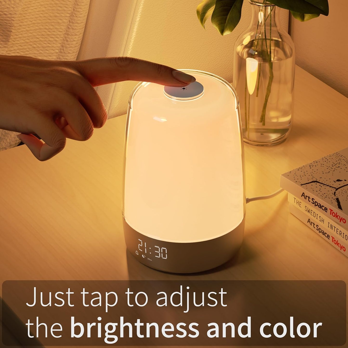 Aurora Wake Up Light Sunrise Alarm Clock with Sounds