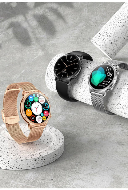 Aurora Women’s Smartwatch Stylish Fitness and Notification Watch