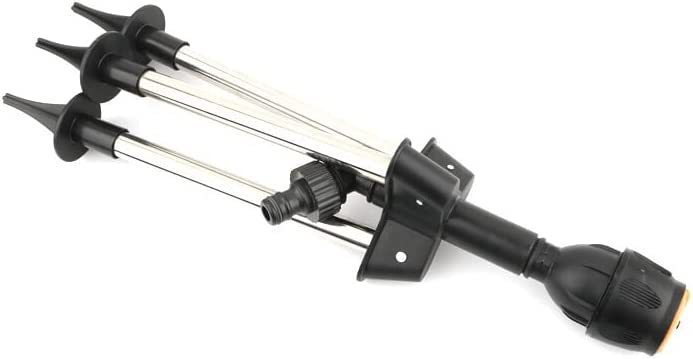 Automatic 360° Rotating Garden Sprinkler with Adjustable Tripod Stand