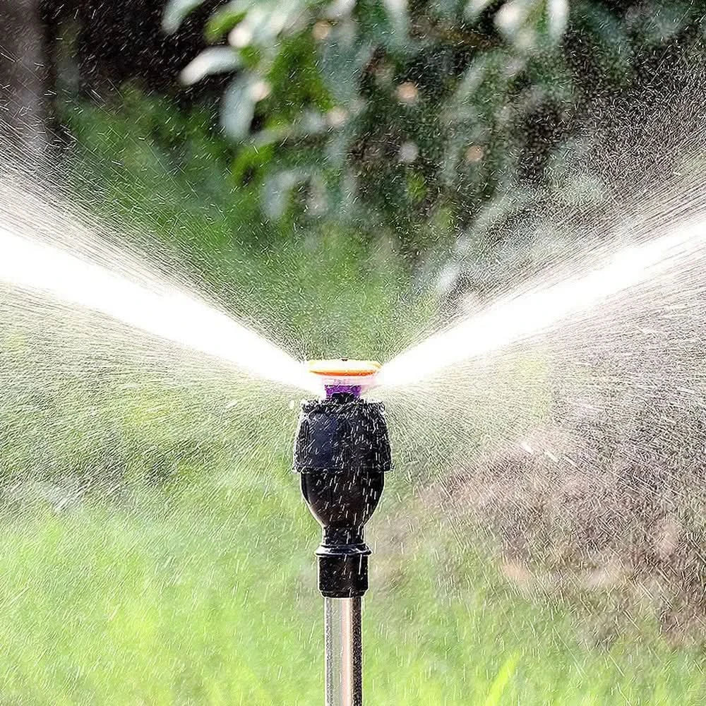 Automatic 360° Rotating Garden Sprinkler with Adjustable Tripod Stand