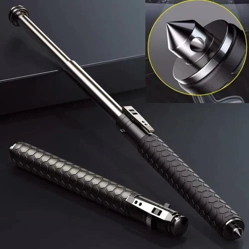 Automatic Folding Walking Stick with Ergonomic Handle