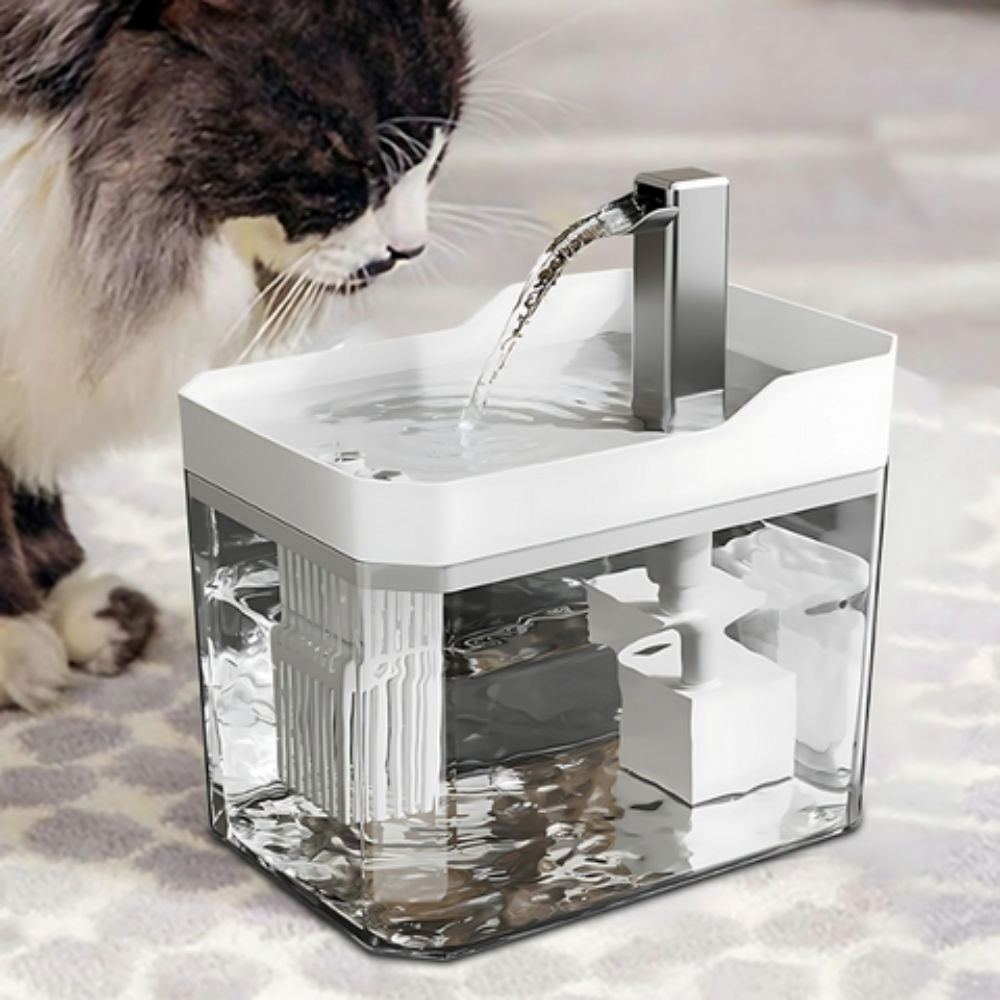 Automatic Pet Water Fountain with Filtered Flow